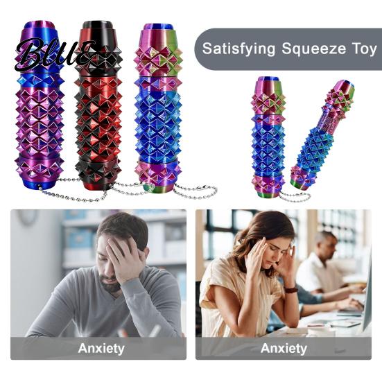 Fidget Toy with Storage 6-In-1 Clicker Spinner Roller Maze Spiky Grip Stress Anxiety Relief Pain Stimming Tool Sensory