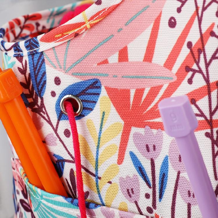 Bolsa de Armazenamento Criativa de Crochê Bolsa Tote para Lãs de Tricô Presente para Mãe Avó