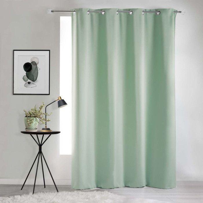 Rideau occultant "occult" 135x240cm sauge