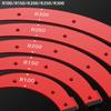 5pcs Radius Corner Jigs for Wood Working Woodworking Inside and Outside Corner Large Arc Mold Set Precision Positioning Template