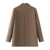 Women's Multi-Color Double-Breasted Suit Jacket (Loose Fit) - 2024 Autumn/Winter Collection