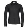 Russell Collection Ladies/Womens Long Sleeve Poly-Cotton Easy Care Fitted Poplin Shirt