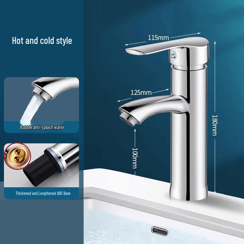 

Seven Wolves TLXT Hot & Cold Washbasin Faucet