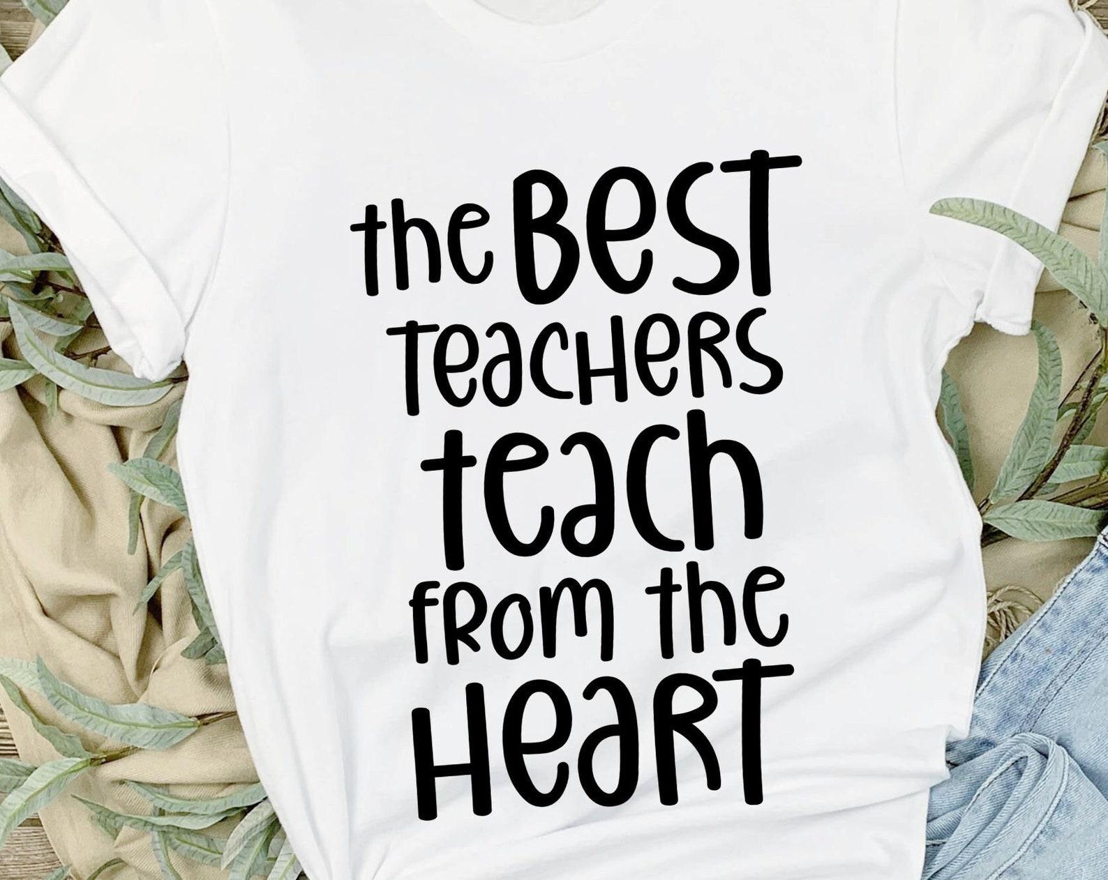 The best teachers, teachers tshirt, teachers shirt, fun tshirt, Unisex Jersey Short Sleeve Tee M