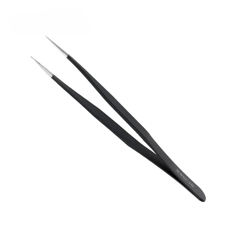 1PC Stainless Steel Curved Straight Eyebrow False Eyelash Tweezers Nail Art Extension Makeup Tool Eeyelashes Tweezers