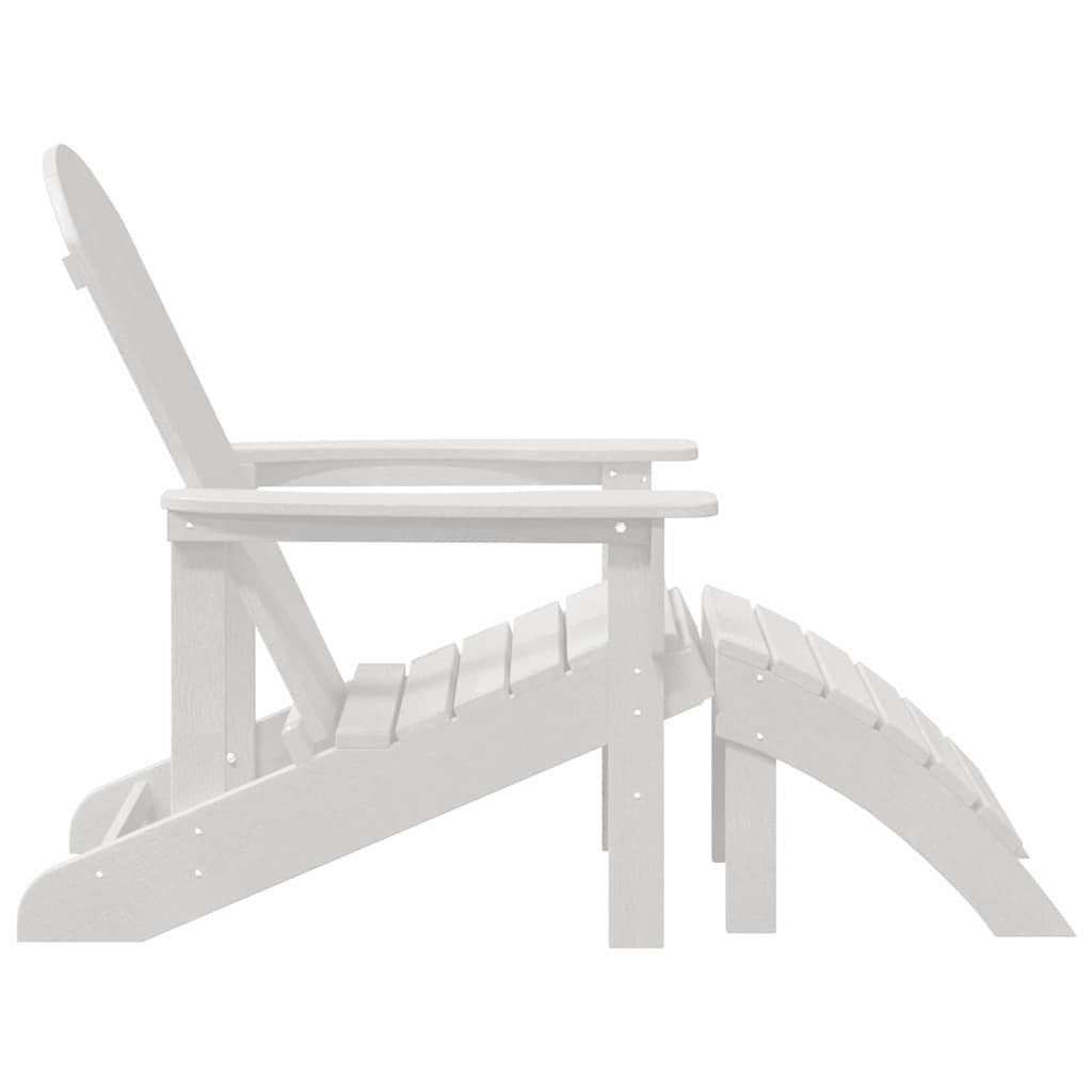Garden Chair 2 pcs White 83 x 74 x 92 cm Polyethylene