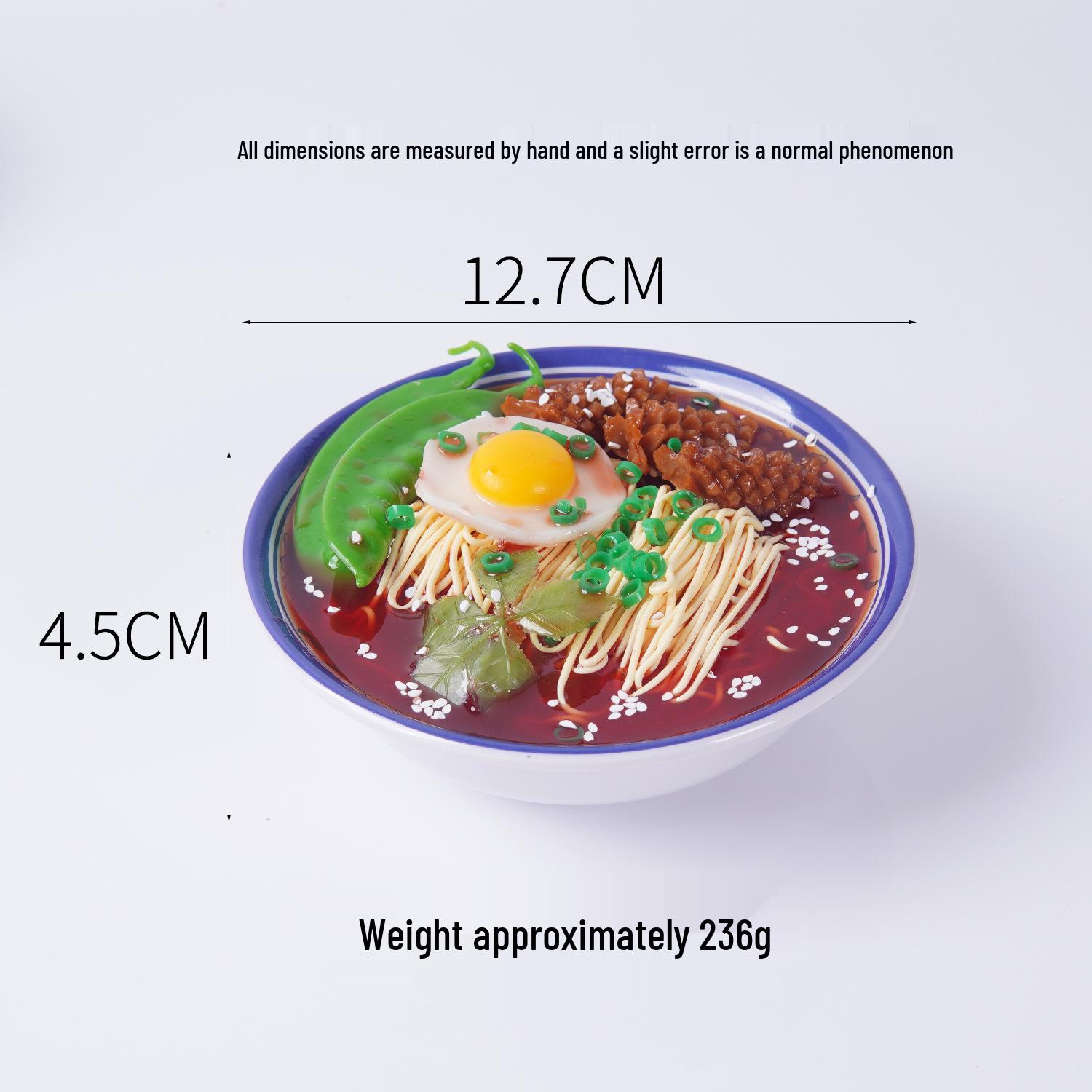 

Realistic Braised Beef & Intestine Noodle Simulation Prop for Short Videos