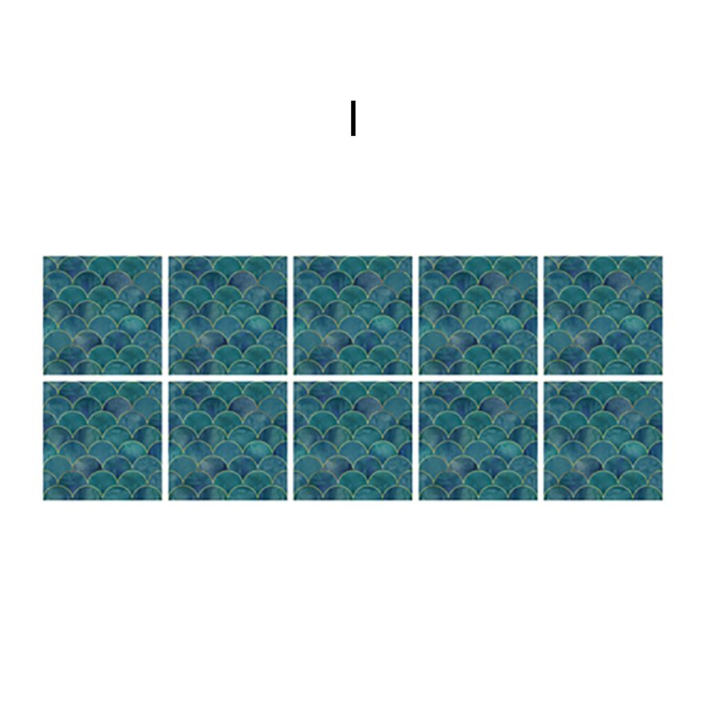 TDStore 10ks samolepky na stěnu DIY Decro samolepicí vodotěsná mramorová krystalová fólie