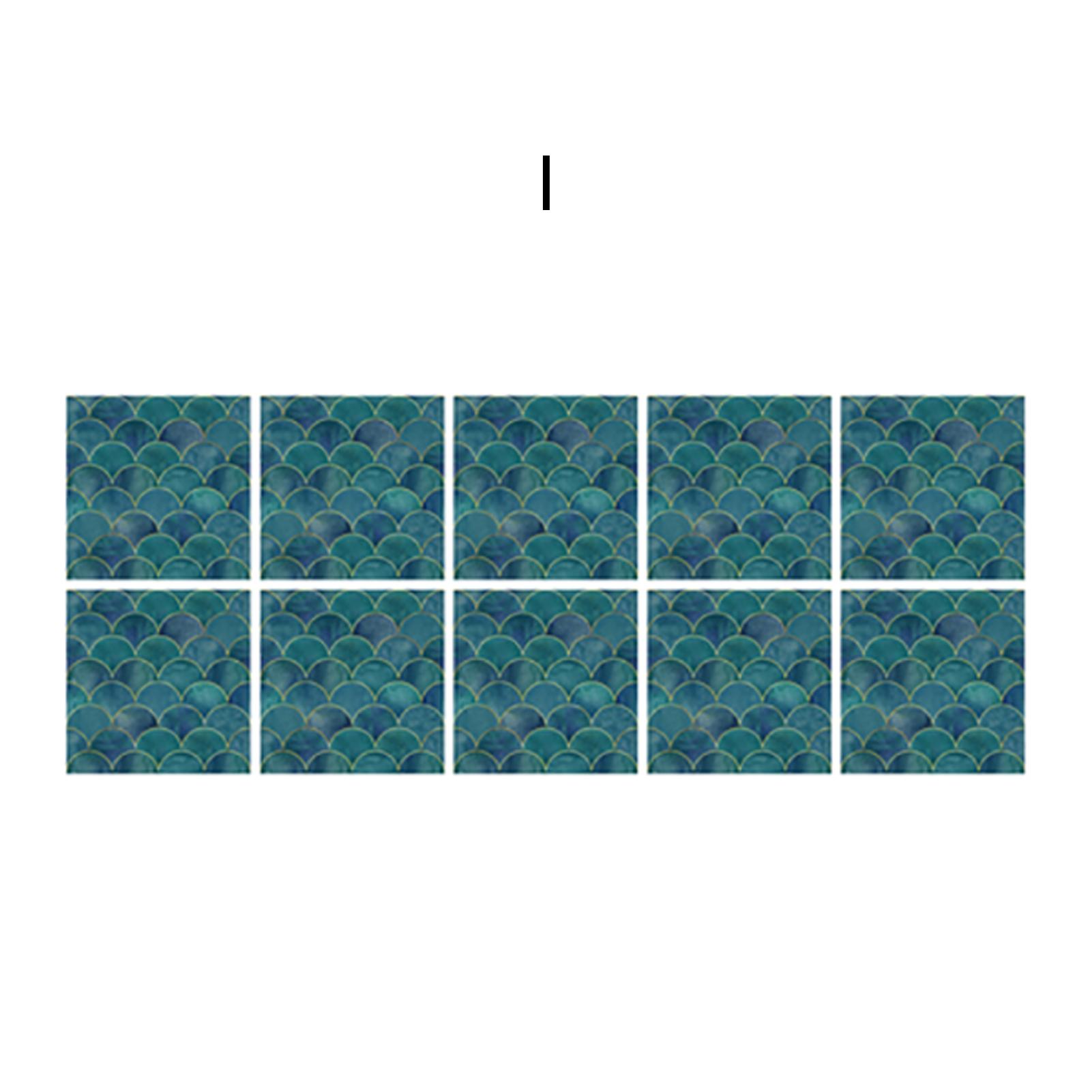 

TDStore 10 шт. DIY Decro самоклеющиеся водонепроницаемые мраморные кристаллические пленки на стену, плитка, наклейки I