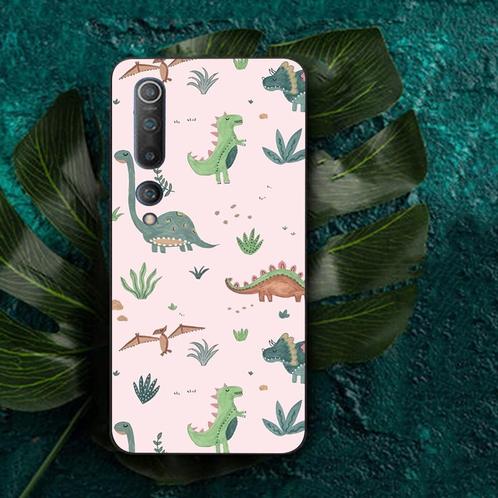 Cartoon Dinosaur Phone Case For Redmi Note 4 X 5 A 6 7 8 T 9 9S 10 11 11S 11Epro Poco M3 Pro