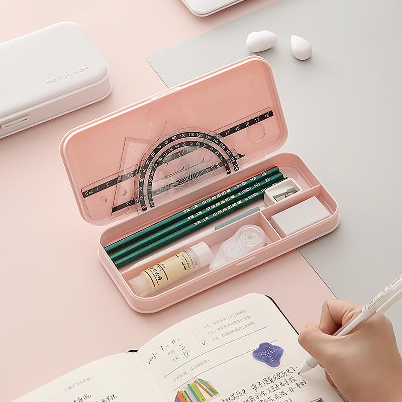 DIY Creative Pencil Case for Elementary Students - Simple, High-End Stationery Box with Cream Glue