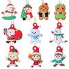 Christmas Tree Hanging DIY Crafts Gingerbread Man Pendants Festival Decorating Window Ornaments Home Living Room Lanyard