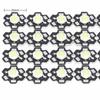 20PCS 3-5W LED Lamp Bead Pure White COB Light Beads Easy LED Chip  DIY Lighting Fixtures