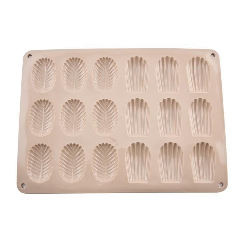 Kitchen Creative 18 High Temperature Resistant Silicone Cake Bread Baking Mould DIY Chocolate Biscuit Mould