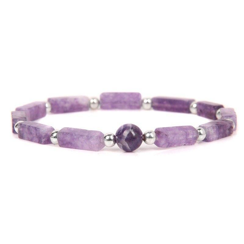 3pcs/Set Body-Purifying Amethyst Bracelet for Weight Loss, Yoga, and Meditation - Healing Stone Zircon for Women and Men