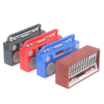 1:12 Casa delle Bambole Miniatura Modello Radio Registratore Giocatore Giocattolo Arredamento per Bambole