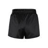 Nike Solid Color Brand Logo Print Elastic Waist Straight Casual Shorts Women shorts Black BV4630-010