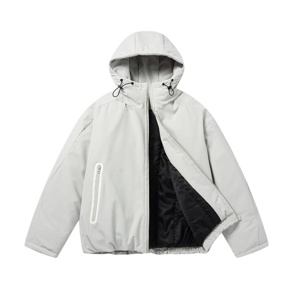 BLACKHOOP Unisex Winterjacke mit Kapuze aus Baumwolle – Funktionelle Outdoor-Bergjacke