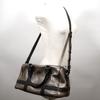LOEWE 2WAYShoulder Handbag Mini Boston Black / Silver Calfskin Women Used