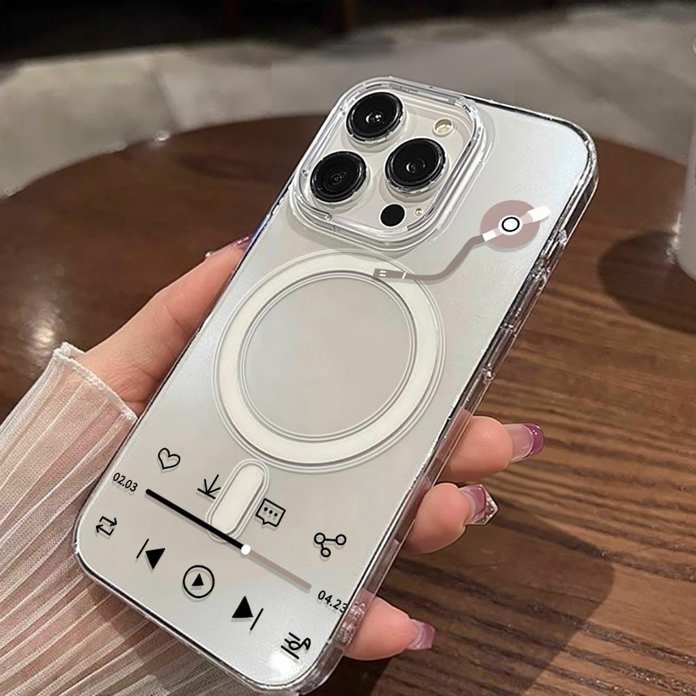 Magnetic Phone Case for iPhone 12 14 16 17 Pro 17 16 15 14 13 12 Pro Max 12 13 14 15 16 High Quality Shockproof Shell Full Protection Cute Style