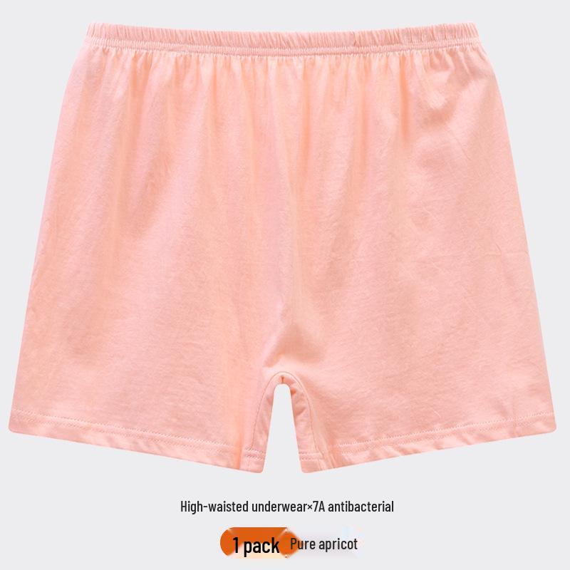 

Женские хлопковые боксеры с высокой посадкой - Шорты больших размеров для женщин среднего и пожилого возраста 130# (165-180 lbs)