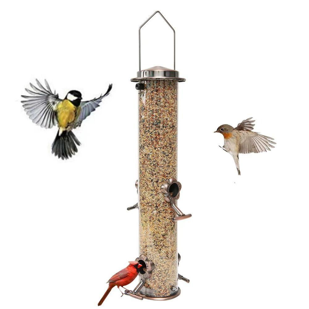 Waterproof Bird Feeder Automatic Bird Feeding Bowl Feeding Container Bird Food Dispenser  Outdoor