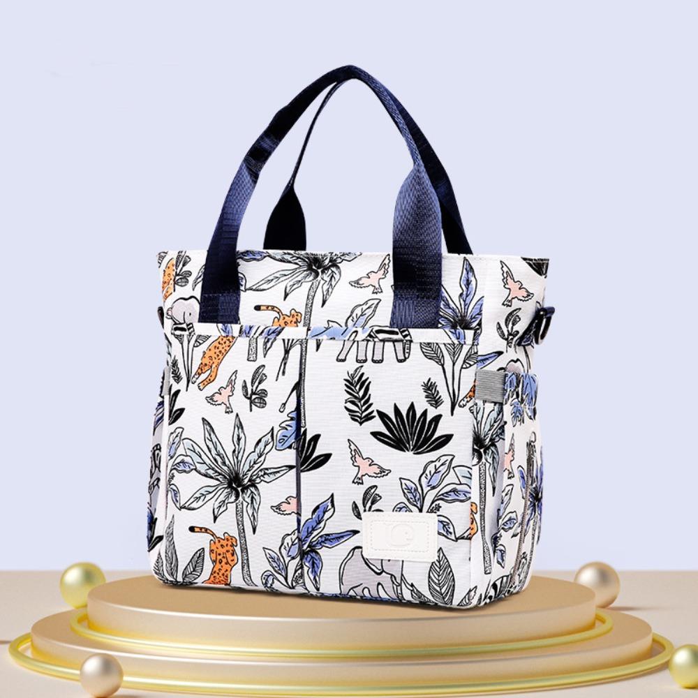 

Waterproof Baby Diaper Bag Printing Baby Care Bag Casual Nappy Bag For Mom Style1
