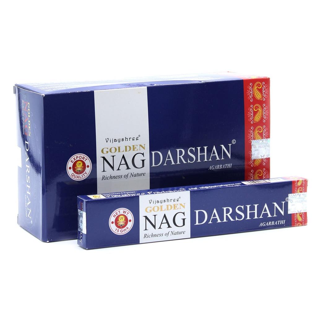 Incense Golden Nag 15g Darshan