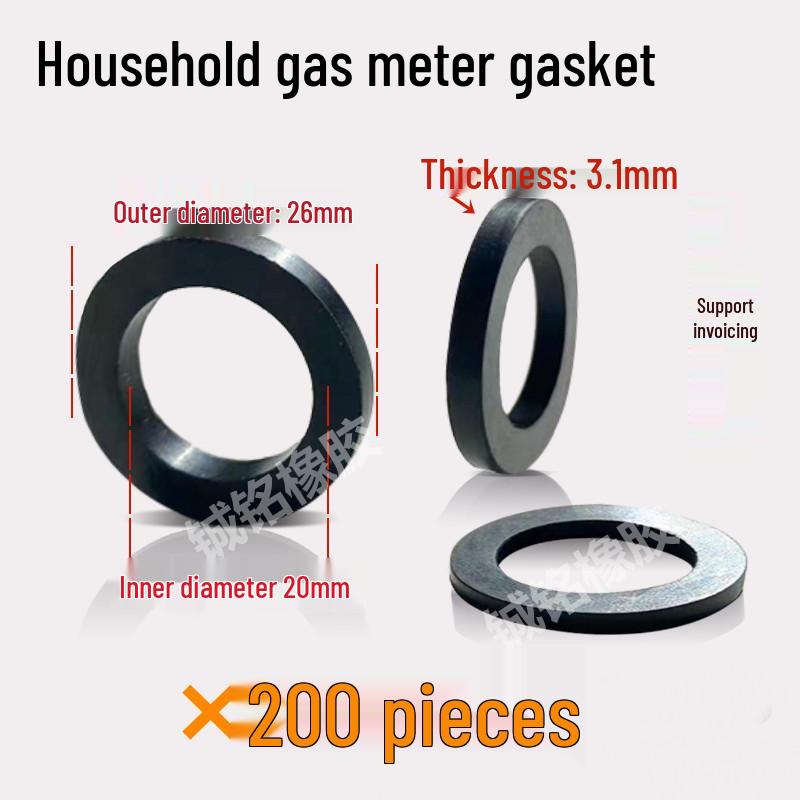 Gas Meter Inlet/Outlet Sealing Gasket for Natural and Coal Gas