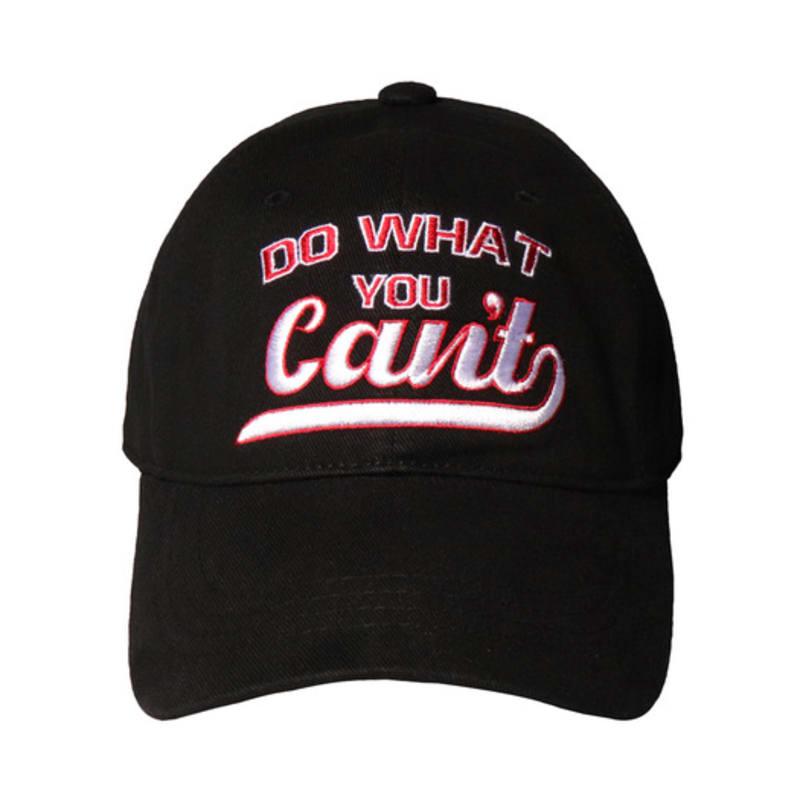 SLEEPYSLIP BB DO WHAT BLACK BALL CAP