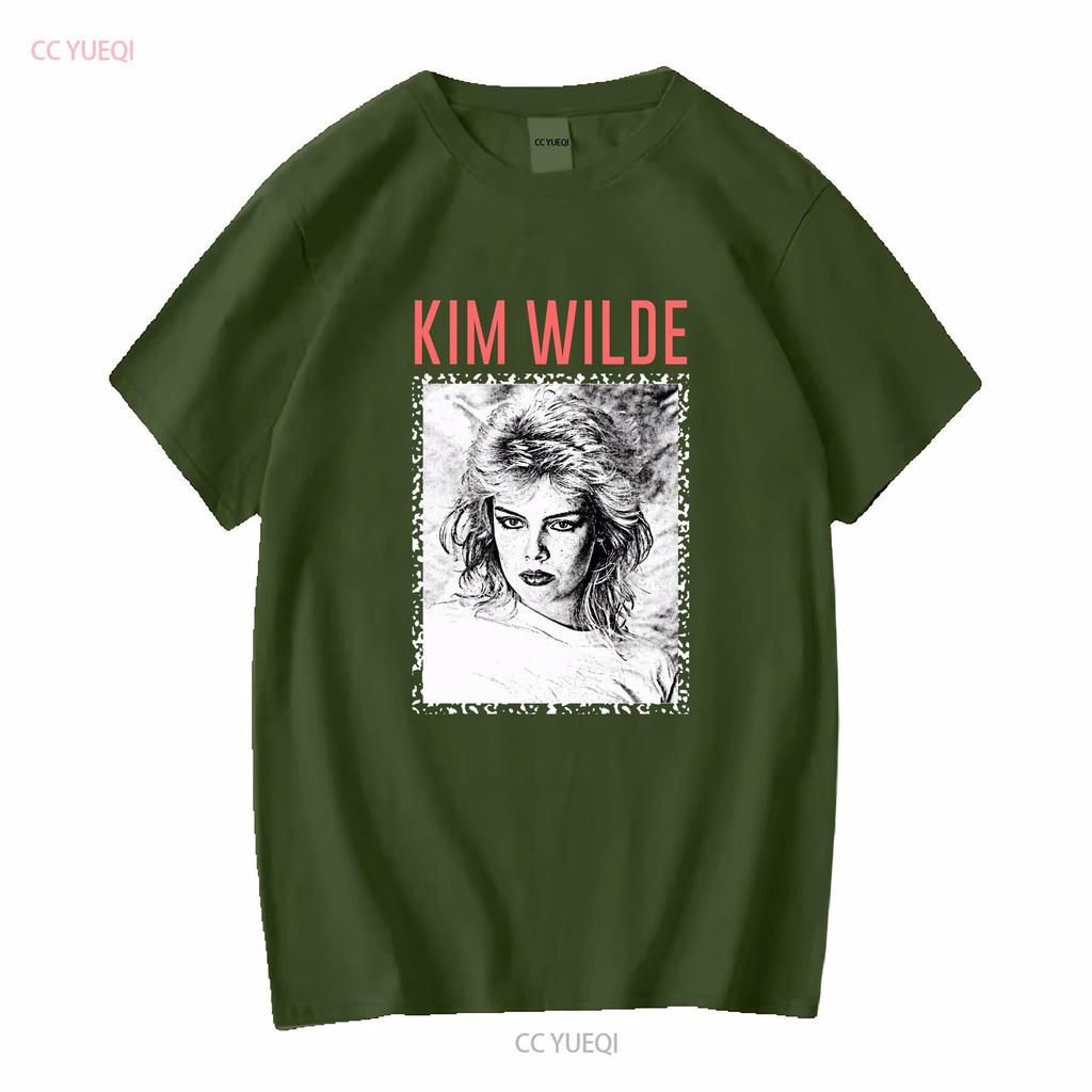 Heißes 80er Jahre Kim Wilde Für Fans S 234xl T-Shirt An1060 Vintage Gewaschen Vielseitig Bequem Leicht Designer Kleidung Atmungsaktiv