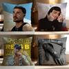 Popular B-BB Rels B Cushion Cover Soft Washable Pillow Case Multi-Scene for Couch Bed Travel Office Use