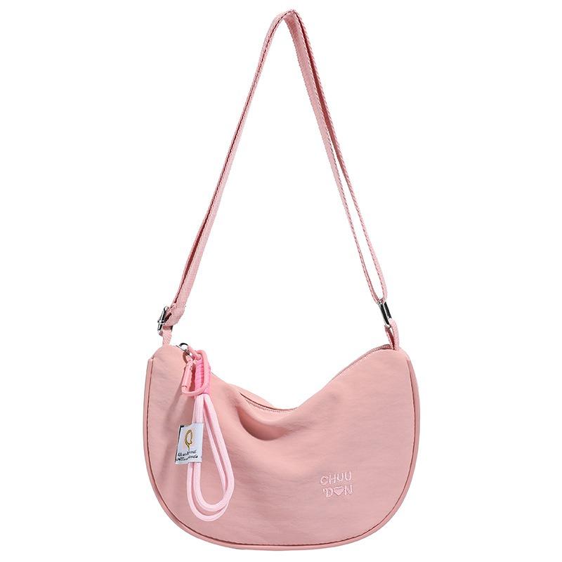 Fashion pillow bag summer new solid color small square bag simple shoulder bag crossbody bag underarm bag