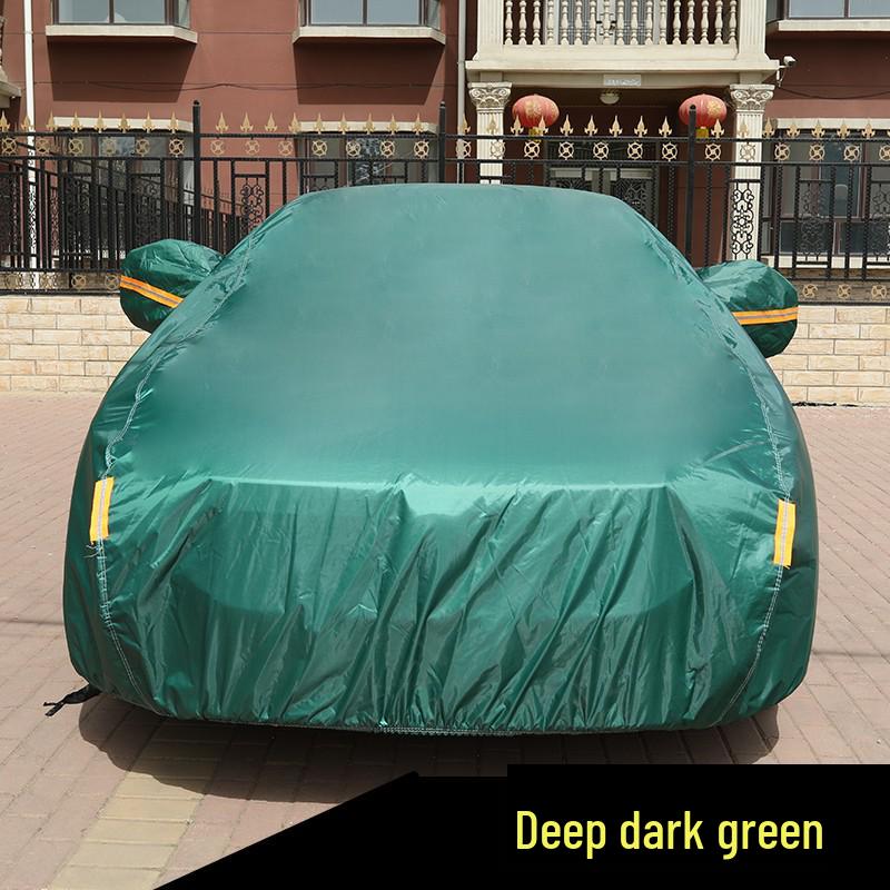 Oxford Cloth Car Cover - Thickened, Antifreeze, Sun & Rain Protection, Heat Insulation for Snow and Frost