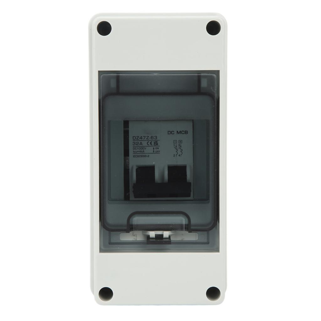 Întrerupător automat miniatural 2P DZ47Z 63 32A Impermeabil 4000A Capacitate de rupere Întrerupător automat de curent continuu 1000V