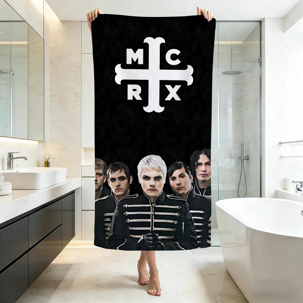 Emotional M-My Chemical RomanceS Towel Five-Star Hotel Quality Eco-Friendly Ultra Soft Thick Towels & Beach Towels