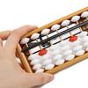 13-Row Classroom Abacus for Elementary and Kindergarten Arithmetic, One-Key Reset