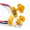 XT60 Fixed Mount Battery Soldering Connector Fixable XT60E-F Gold Plated Adapter Plug Dust Cover for Model Drones