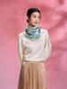 Women's 100% Mulberry Silk Scarf, 90cm Square, 14 Momme Shawl - Perfect Gift for Mother, Girlfriend, Birthday or Festival