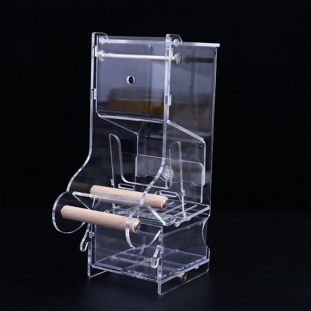 Easy To Install Parakeet Automatic Cage Accessories Bird Feeders Dispenser Parrot Feeding Bowl