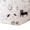 Clothing Laundry Baskets 1PC For Home Bathroom Cat Print Save Space Household Supplies Toy Storage Box Laundry Bucket