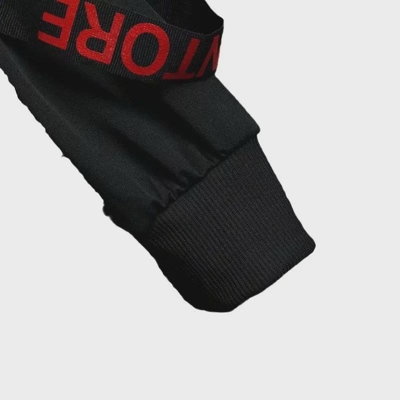 Men’s Functional Hooded Sweatshirt: Autumn Streetwear, Loose Fit, Hip-Hop Style, National Trend