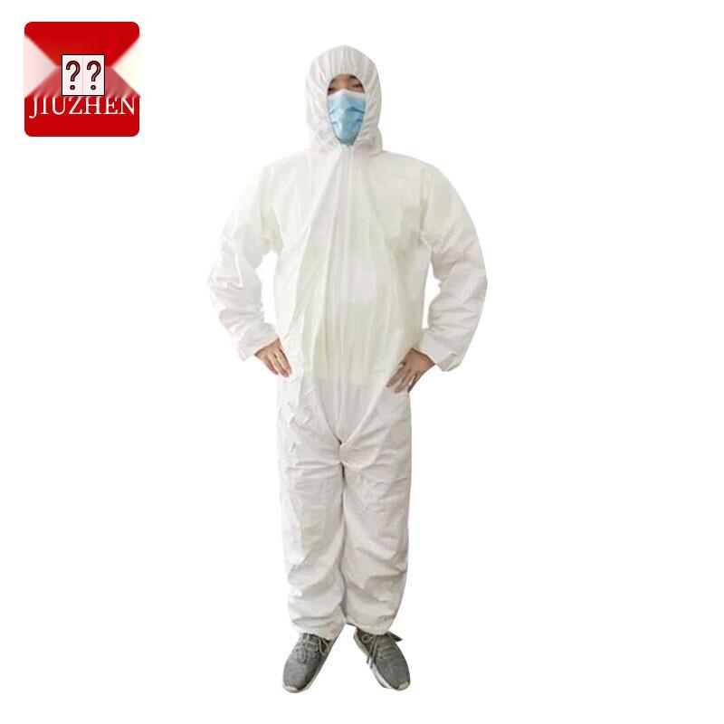 Jiuzhen Disposable Full Body Protective Isolation Coverall Large (185-195cm)