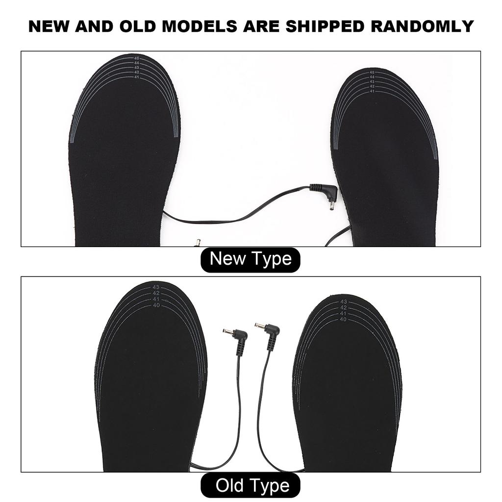 Feet Warmer Insoles Unisex Electric Heated Insoles Warm Shoe Inserts for Shoes Boot Keep Warm Shoe Pad Warm Insole