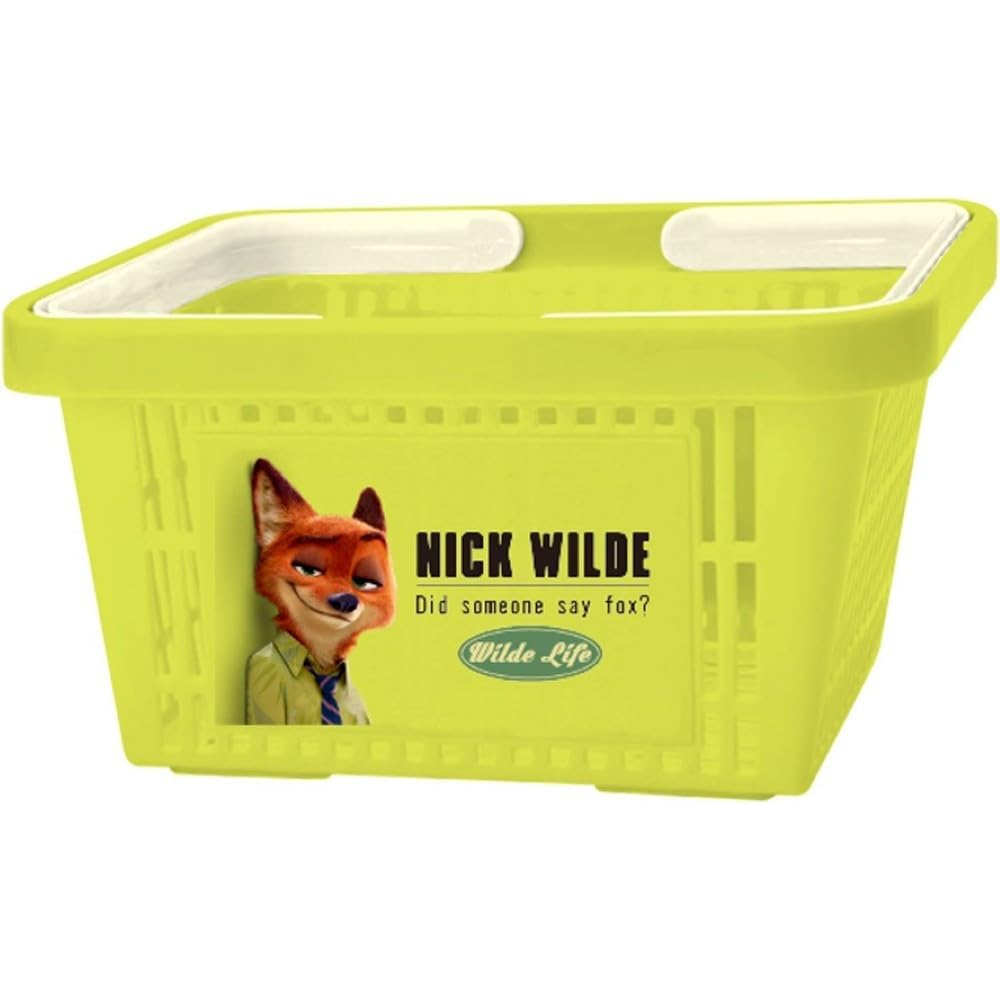 Disney Zootopia Nick Wilde Character Basket Storage Organizer Toy Box