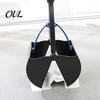 Durable Pet Poop Scooper Dog Pooper Scooper, Portable Waste Cleanup Tool with 20 Bags, Foldable Supplies Carry Case, for Yard, Lawn, Outdoor