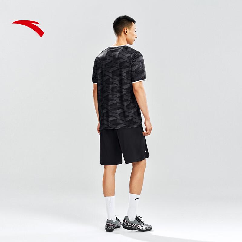 Anta Men's Quick-Dry Short-Sleeve Soccer Training Set