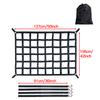 Universal Heavy-Duty Car Trunk Rooftop Cargo Net Mesh with 4 Fix Points for Truck Trailer Dumpster Luggage Extension Net Cover