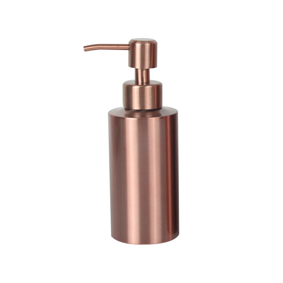 

Leeseph 1PC Stainless Steel Soap Dispenser 8.5/11.5/18.5oz for Bathroom and Kitchen - Hand Soap, Detergent, or Lotion Dispenser