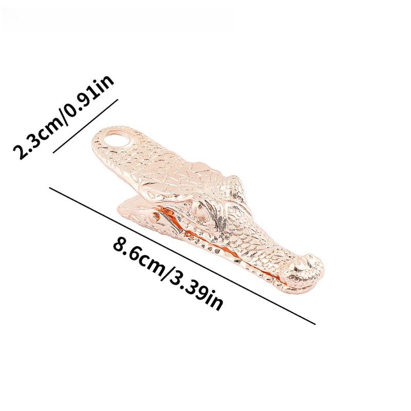 

Crocodile Head Wallet Folder Animal Bookmarks Personalized Creative Office Gifts for Friends